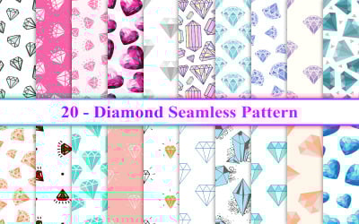 Modello senza cuciture del diamante, modello del diamante