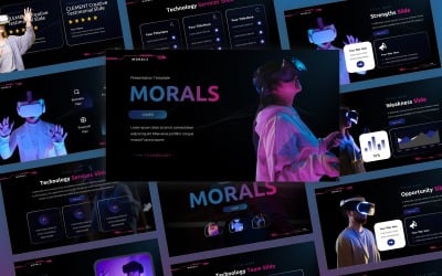 Moral - Technologie Mehrzweck-PowerPoint-Vorlage