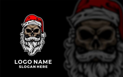 Návrh grafického loga Santa Skull