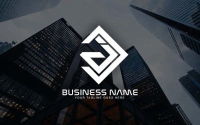 Design de logotipo de carta DJ profissional para o seu negócio - identidade de marca