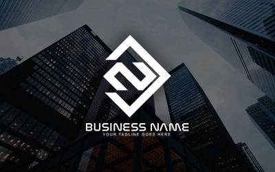 Design profissional de logotipo de carta DN para sua empresa - identidade de marca