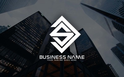 Profesjonalny projekt logo DS Letter dla Twojej firmy - tożsamość marki