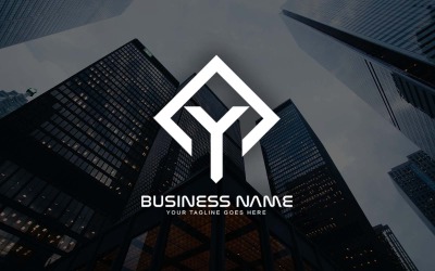 Profesjonalny projekt logo DY Letter dla Twojej firmy - tożsamość marki