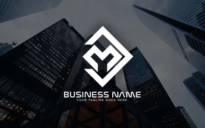 Profesjonalny projekt logo listu DM dla Twojej firmy - tożsamość marki