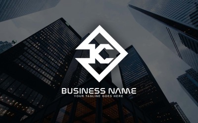 Professionelles DK-Buchstaben-Logo-Design für Ihr Unternehmen - Markenidentität