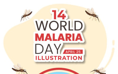 14 World Malaria Day Illustration