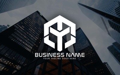 Diseño de logotipo de carta EY profesional para su negocio - Identidad de marca
