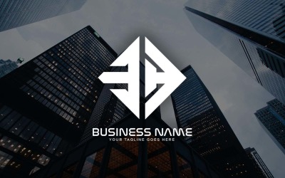 Diseño de logotipo de letra EH profesional para su negocio - Identidad de marca