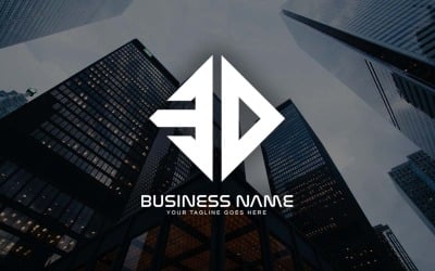 Professional ED Letter Logo Design For Your Business - Brand Identity