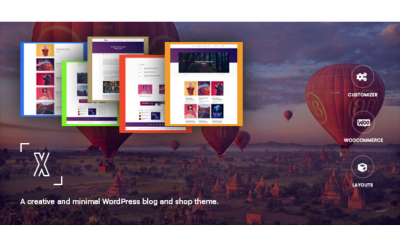 XPress - Um tema WordPress minimalista para blog e loja