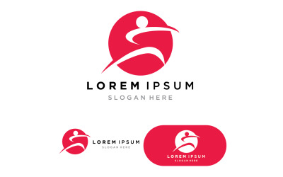 Healthy Life People Logo vector and symbol2