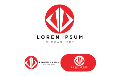 Trident Logo Template illustration design3