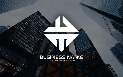 Design professionale del logo della lettera FM per il tuo business - Identità del marchio