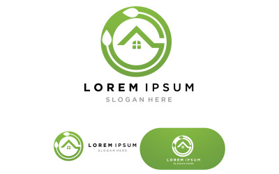Diseño de logotipo de propiedad y construcción v9