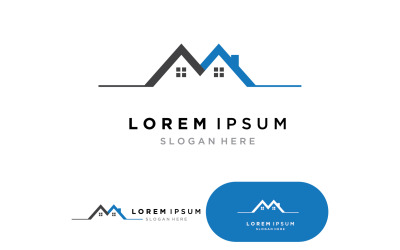 Real Estate , Property and Construction Logo design V1