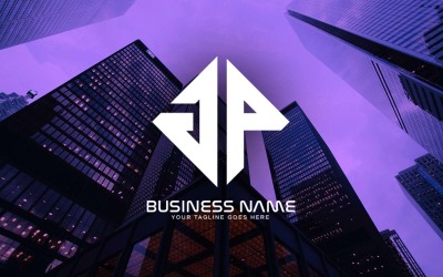 Diseño de logotipo de carta GP profesional para su negocio - Identidad de marca