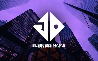 Professionelles GO Letter Logo Design für Ihr Unternehmen - Markenidentität
