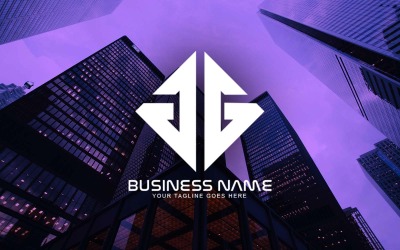 专业的 GG 字母标志设计为您的企业-品牌标识