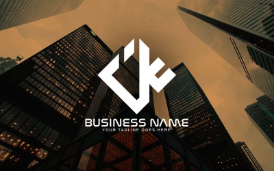 Création de logo de lettre IK professionnelle pour votre entreprise - Identité de marque