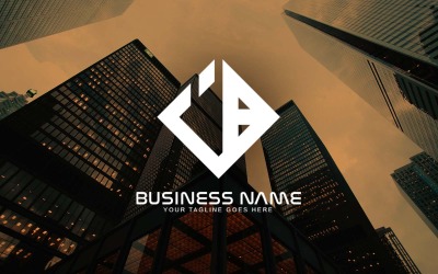 Design professionale del logo della lettera IB per il tuo business - Identità del marchio