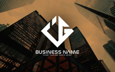 Design profissional de logotipo de carta IG para sua empresa - identidade de marca