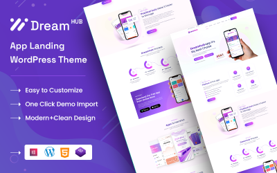 DreamHub - Thème WordPress pour applications et logiciels