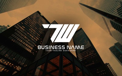 Professionelles IW Letter Logo Design für Ihr Unternehmen - Markenidentität