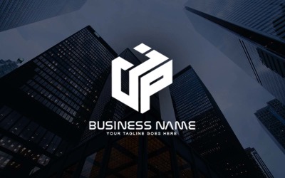 Design profissional de logotipo de carta JP para sua empresa - identidade de marca