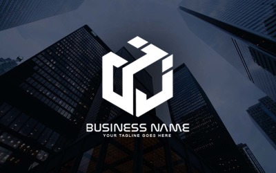 Design profissional de logotipo de letra JJ para sua empresa - identidade de marca