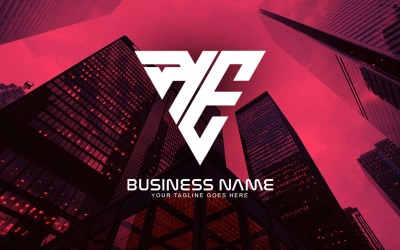 Diseño de logotipo de carta KE profesional para su negocio - Identidad de marca