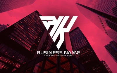 Diseño de logotipo de letra KK profesional para su negocio - Identidad de marca