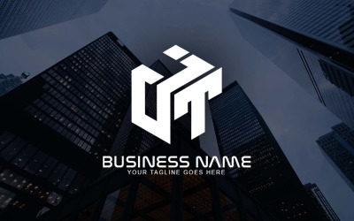 Професійний дизайн логотипа JT Letter для вашого бізнесу - ідентифікація бренду