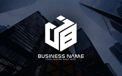 Professionelles JB Letter Logo Design für Ihr Unternehmen - Markenidentität