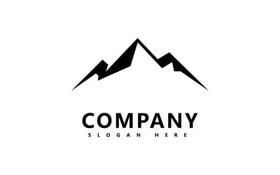 Mountain Logo icon vector Design Template V5