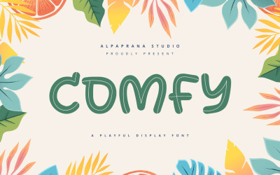 Comfy - Lekfull displayfont