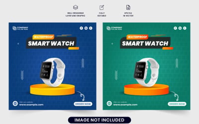 Watch sale business promotion poster