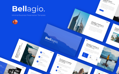 Bellagio - Minimal Business Powerpoint-mall