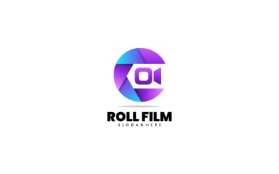 Roll Film Gradient Logotypmall 1