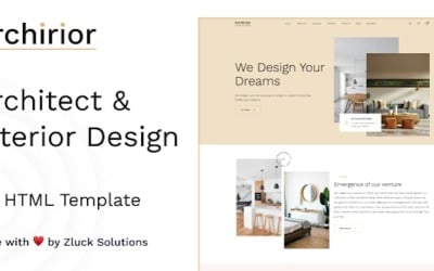 Archirior - Architect &amp;amp; Interior Design HTML Template