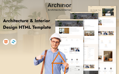 Archirior - HTML šablona pro architekt a interiérový design