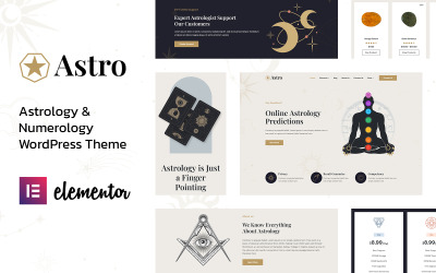 Astro - 星座和占星术 WordPress 主题