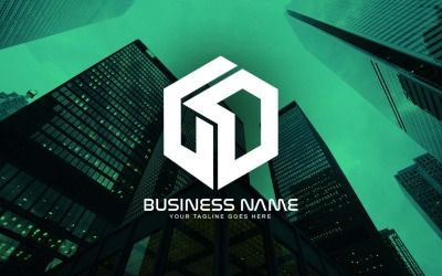 Professionelles LO-Buchstaben-Logo-Design für Ihr Unternehmen - Markenidentität