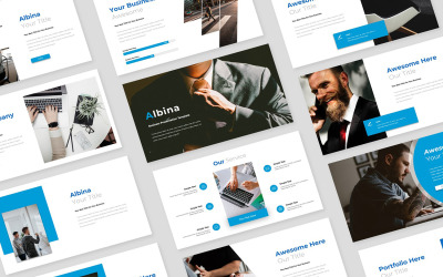 PowerPoint empresarial de Albina