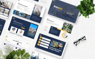 Alessio - Modello Powerpoint Immobiliare