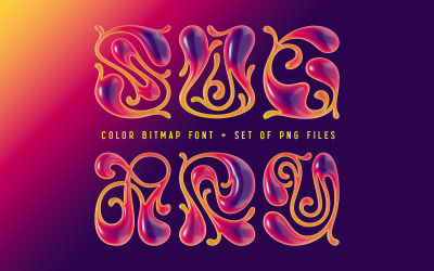 Cukros - Bitmap Color Font
