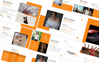 Flashio Sport Center Powerpoint Template