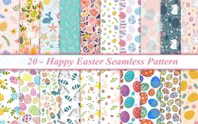 Glad påsk sömlösa mönster, påsk sömlösa mönster, påsk mönster