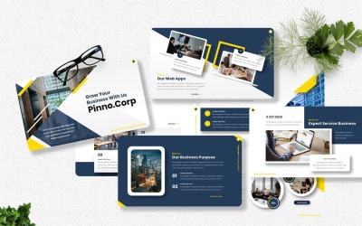 Pinno - 企业 Powerpoint 模板