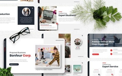 Bonfeur - Proposal Business Googleslide Templates