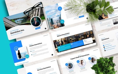 Dominico - Pitch Deck Googleslide Template